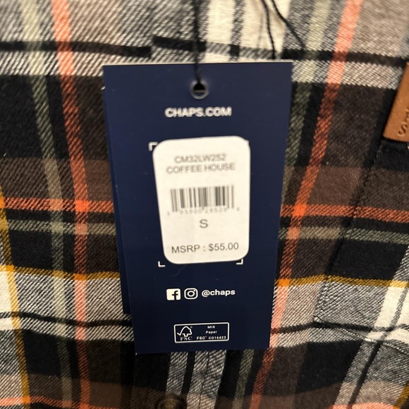Chaps flannel shirt‎ size - Picture 2 of 2